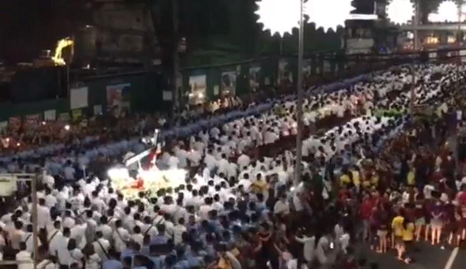 Nazareno thanksgiving procession generally peaceful —NCRPO | GMA News ...