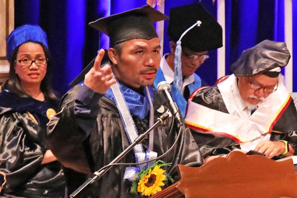 How Manny Pacquiao got a PolSci diploma, 'the most ...