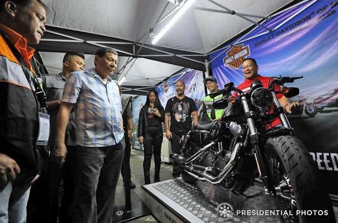 Duterte wants to ride around Metro Manila on motorcycle —PSG | GMA News ...