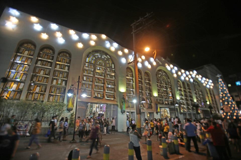 Quiapo Church gets a head start on Simbang Gabi Photos GMA News Online