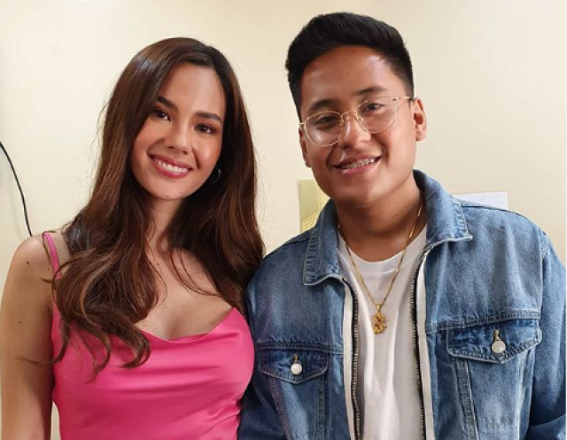Rapper Matthaios finally meets Catriona Gray!