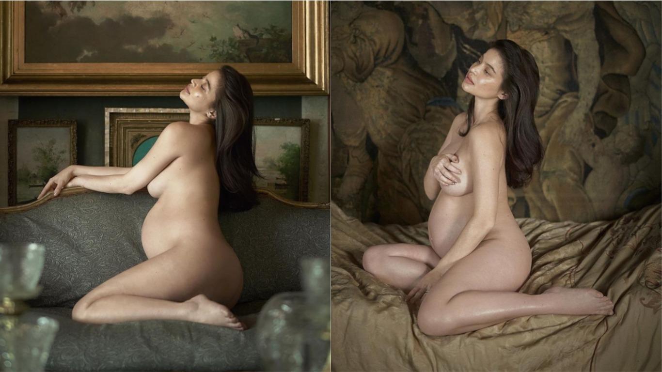 Anne Curtis stuns in another maternity photo shoot.