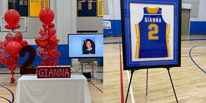 gianna bryant basketball jersey