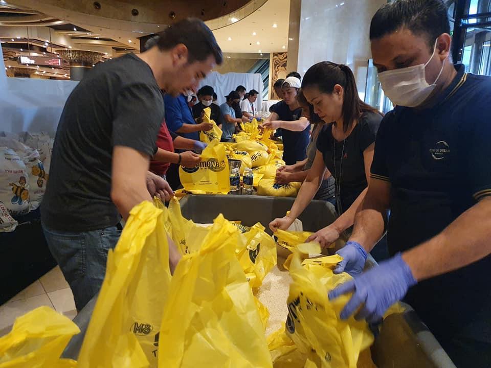 COVID-19 relief efforts: City of Dreams Manila donates