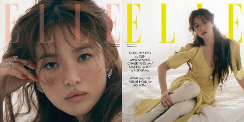 Song Hye Kyo stuns in the cover of Elle Singapore's May issue │ GMA