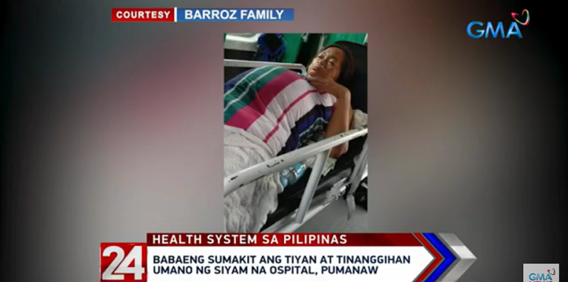 Woman dies after getting turned away by 9 hospitals | GMA News Online