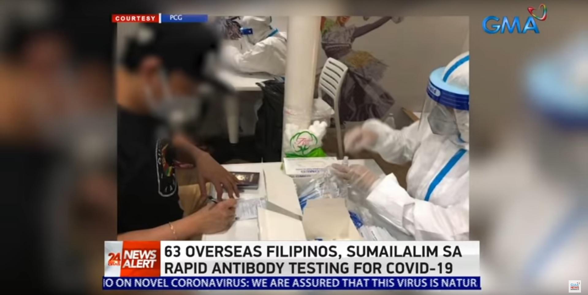 Over 60 OFWs complete 14day quarantine aboard Manila docked ship GMA