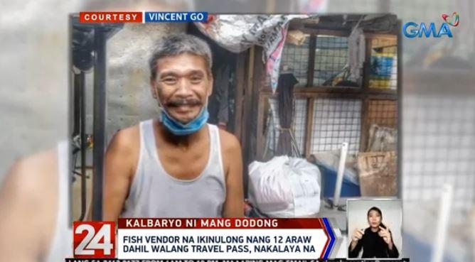 Fish Vendor Reunited With Family After Being Jailed For Ecq Violation 