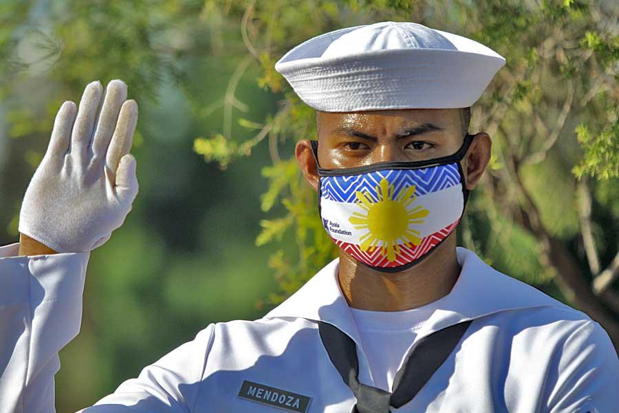 On Flag Day 2020, the Philippine flag was also on the face masks of