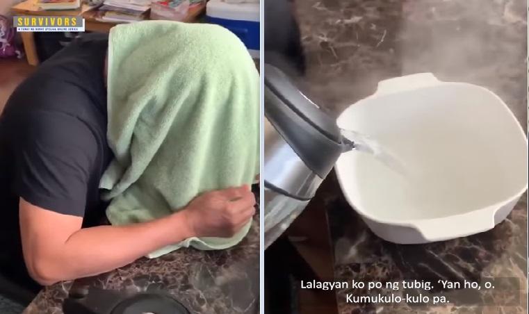 'Suob' o steam therapy, puwede nga bang gamot laban sa COVID-19 ...