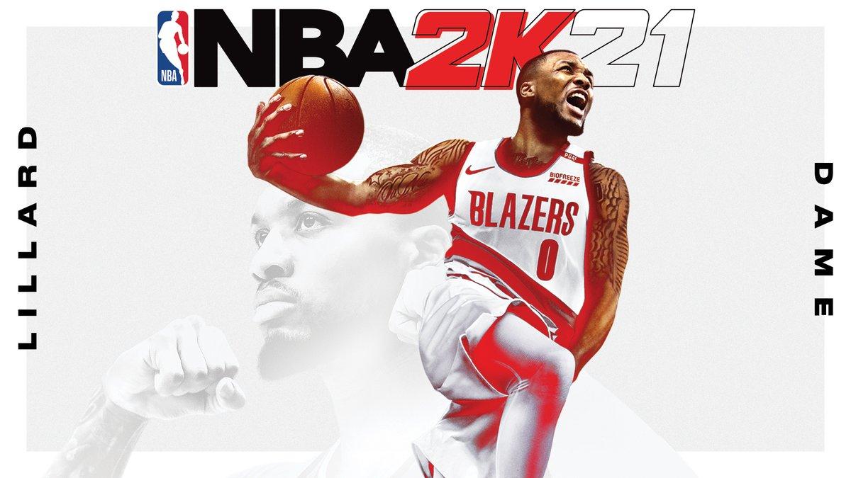 Damian Lillard named first of 3 NBA 2K21 cover athletes