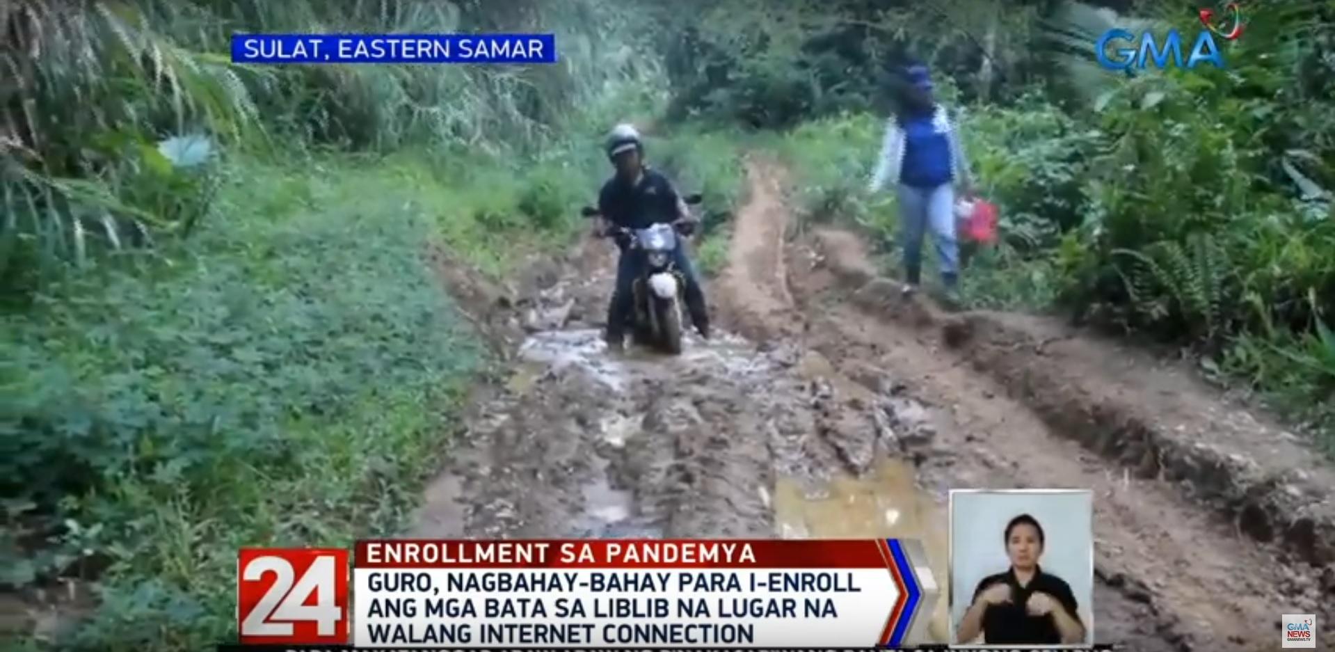 Teacher Goes House to house To Enroll Students In Far flung Communities