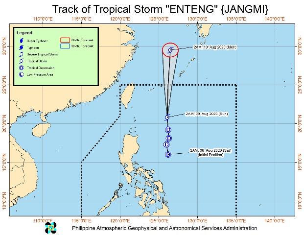 Enteng Now A Tropical Storm, Enhances Habagat To Bring Rains Over Luzon ...