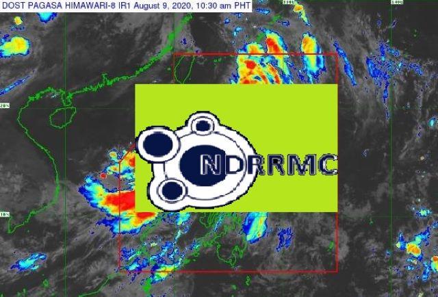 Tropical Storm Enteng and NDRRMC composite