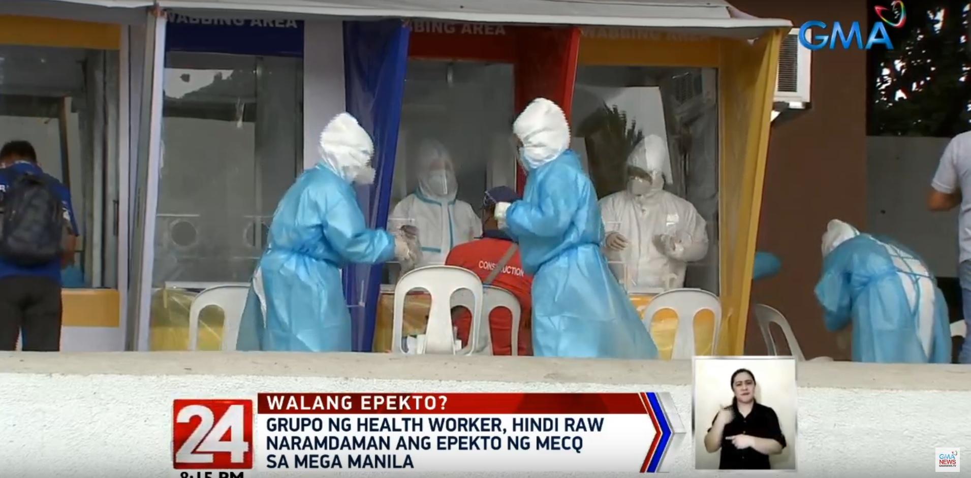 Hospitals still full, health workers still tired despite MECQ FNU