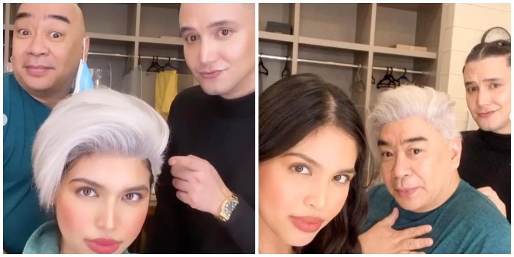 Maine Mendoza and Wally have some fun with Paolo Ballesteros’ wig | GMA ...