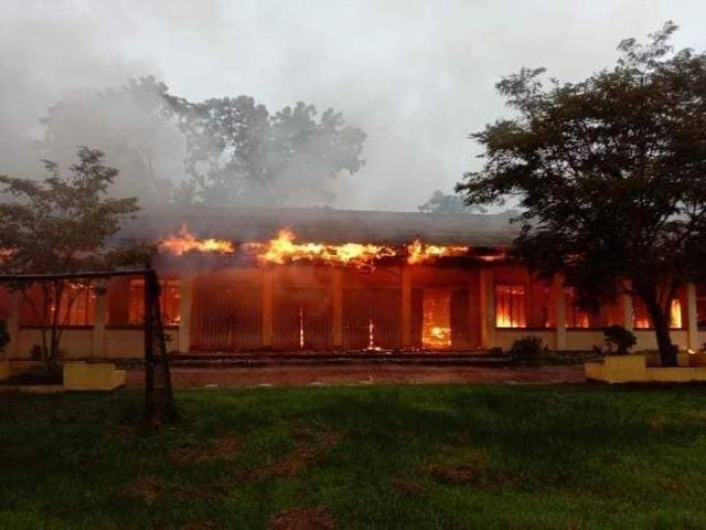Altavas National School fire in Altavas, Aklan