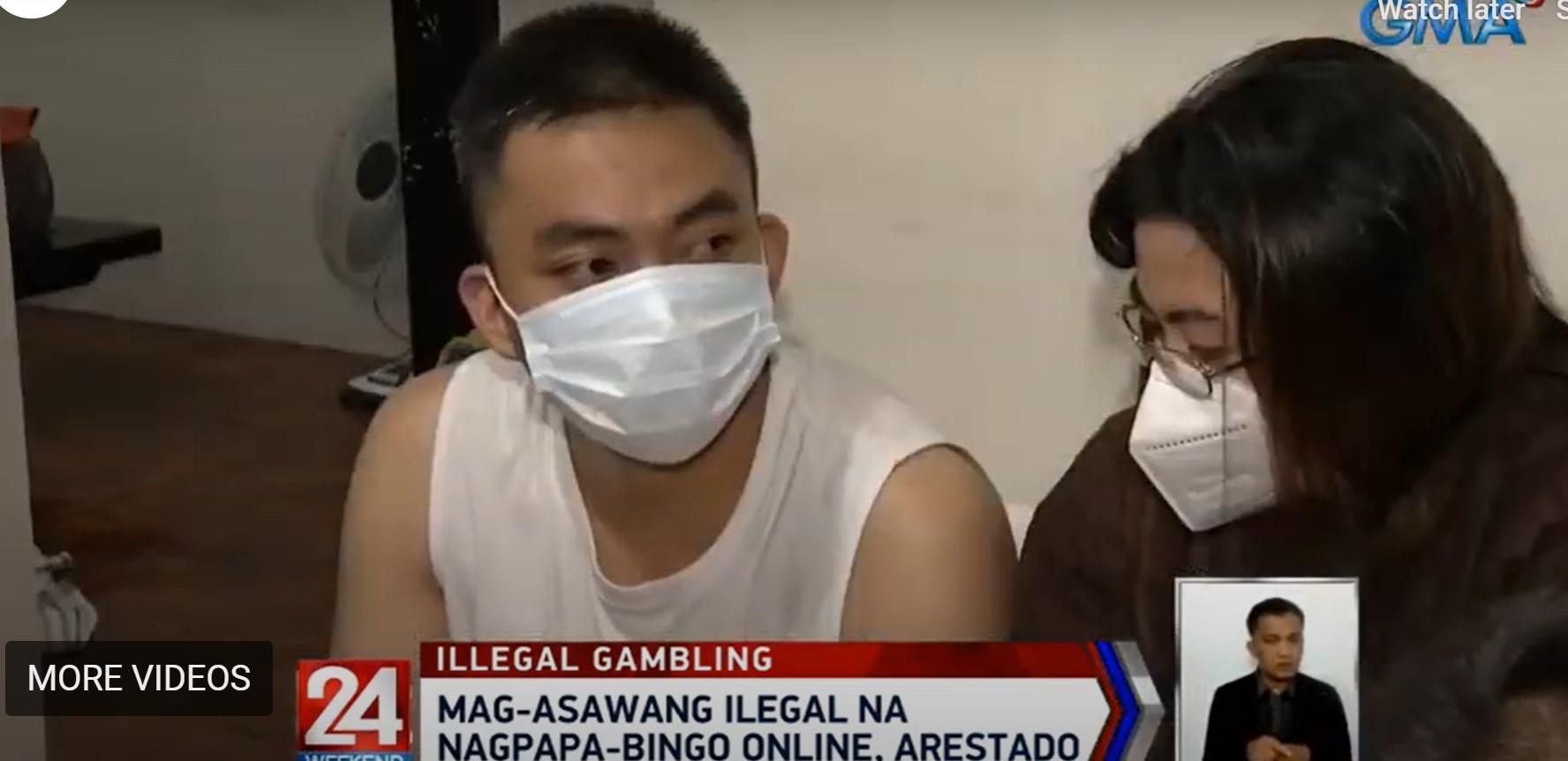 Couple in QC nabbed for holding illegal online bingo GMA News Online