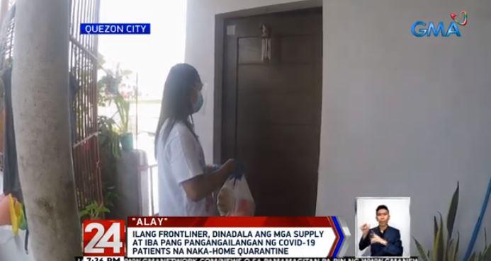 Barangay frontliners in QC risk health to deliver supplies to COVID-19 ...