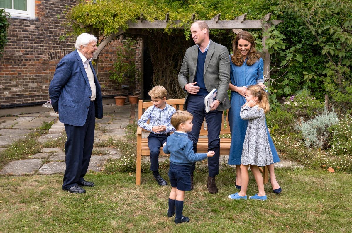 Prince William, wife Kate join Attenborough after film screening