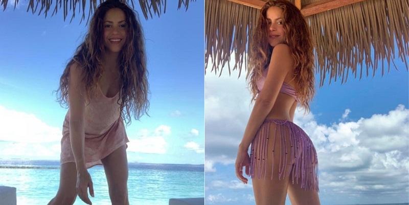 Shakira flaunts ageless beauty with hot bikini pic on Instagram.