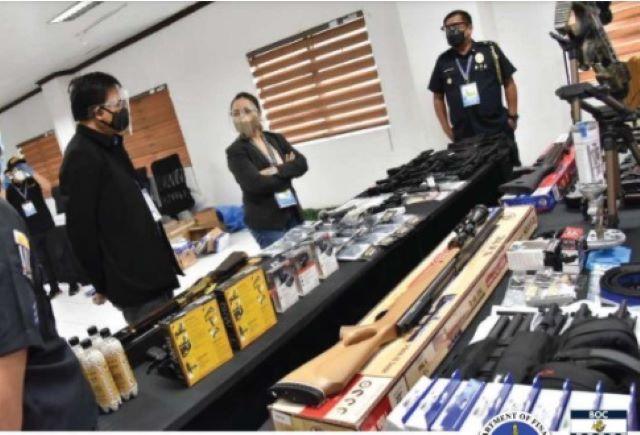 BOC-NAIA seizes  worth of firearms in Pasay | GMA News Online