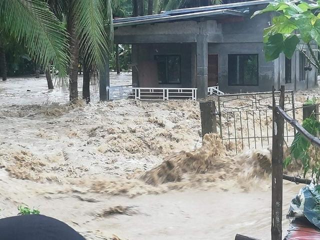 Six families in San Francisco, Quezon evacuate due to flood