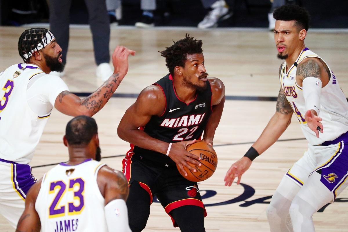 Heat stun Lakers, cut NBA Finals deficit to 21 │ GMA News Online