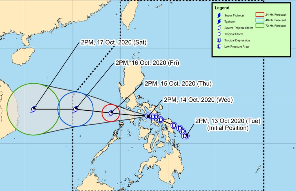 12 Areas Under Signal No. 1 As Ofel Moves Toward Marinduque, Romblon ...