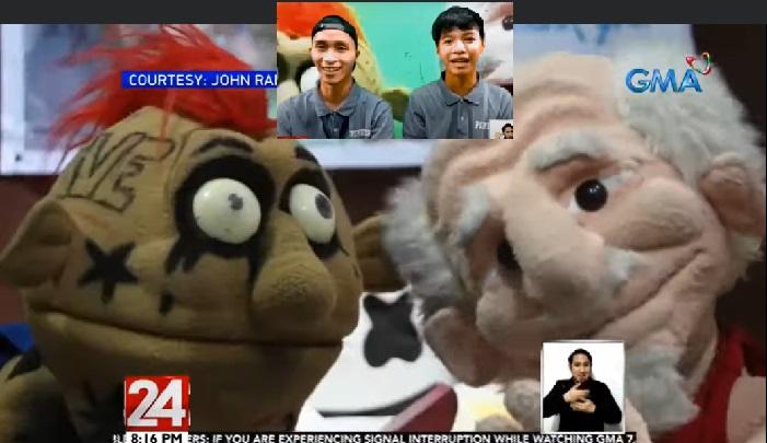 Puppeteers na nawalan ng trabaho, nakabawi sa online show at ibinahagi