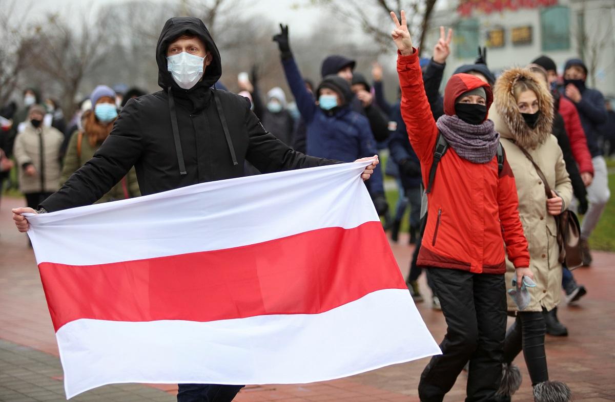 Thousands March In Belarus Opposition Rally In Minsk Gma News Online