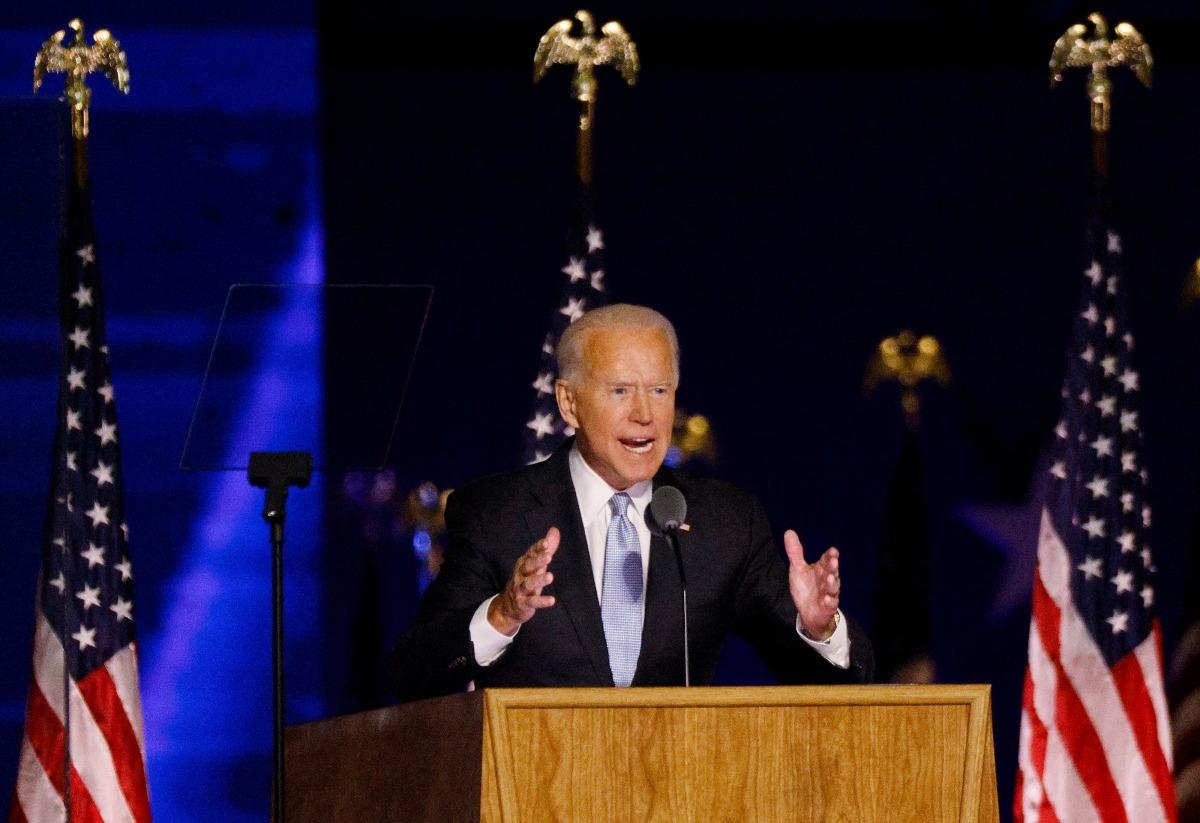 Biden declares ‘clear victory’ in close US presidential race