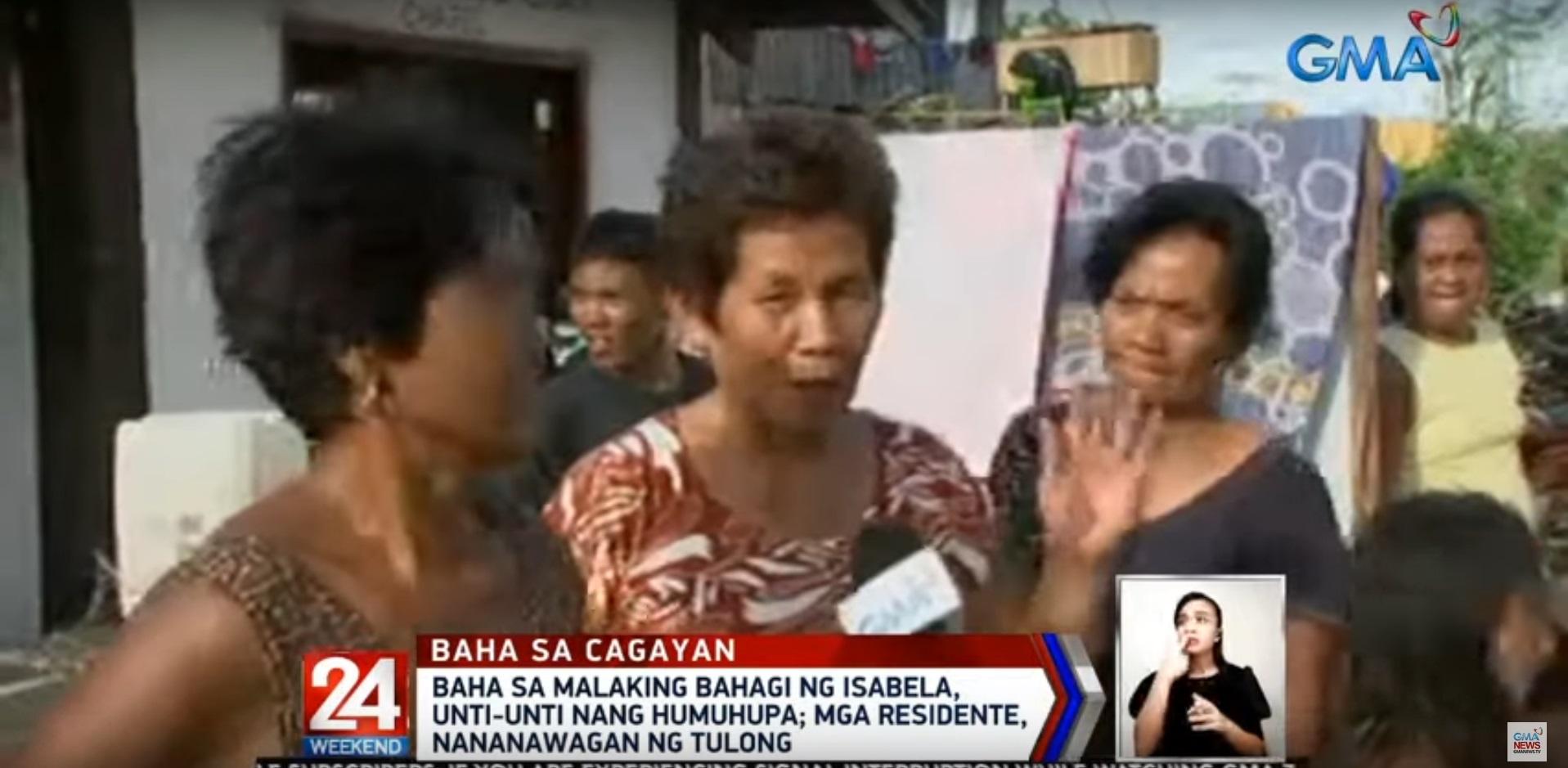 Isabela flood survivors send family messages through news team | GMA ...