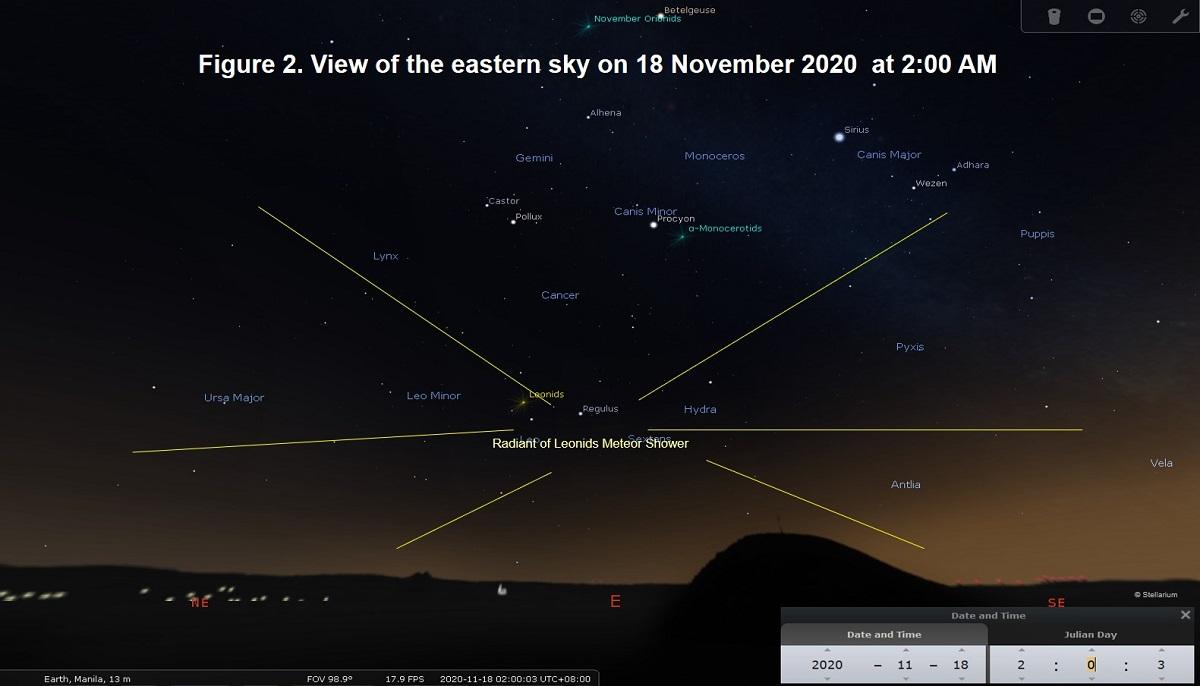 Hujan meteor menunggu pengamat bintang Filipina pada Rabu, 17 November