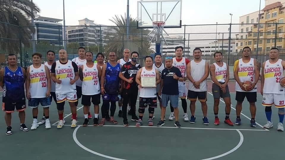 Dubai OFWs play basketball for Rolly victims, send groceries too