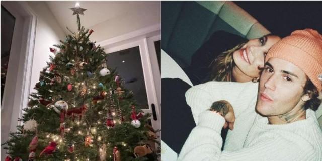 Justin Bieber decorates festive Christmas tree with wife Hailey, shares ...