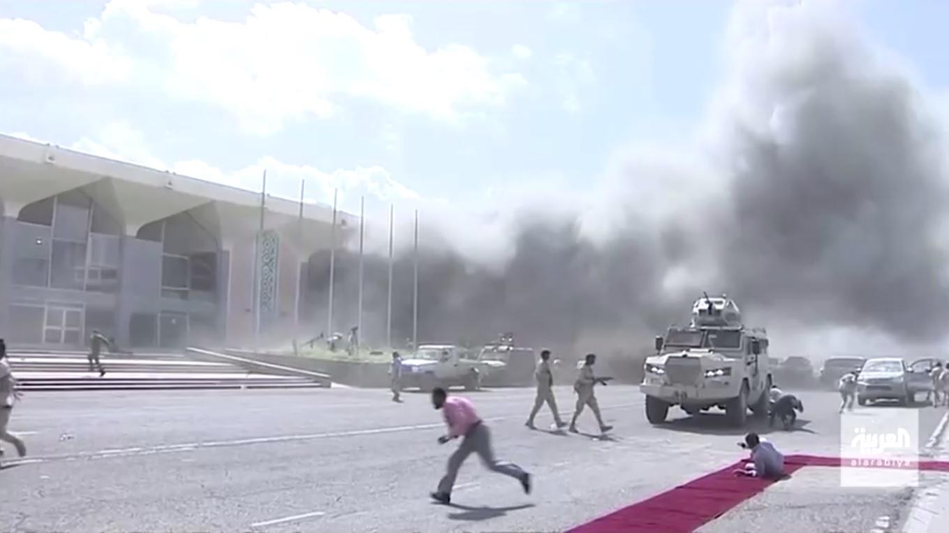 13 die in attack on Aden airport moments after new Yemen lands