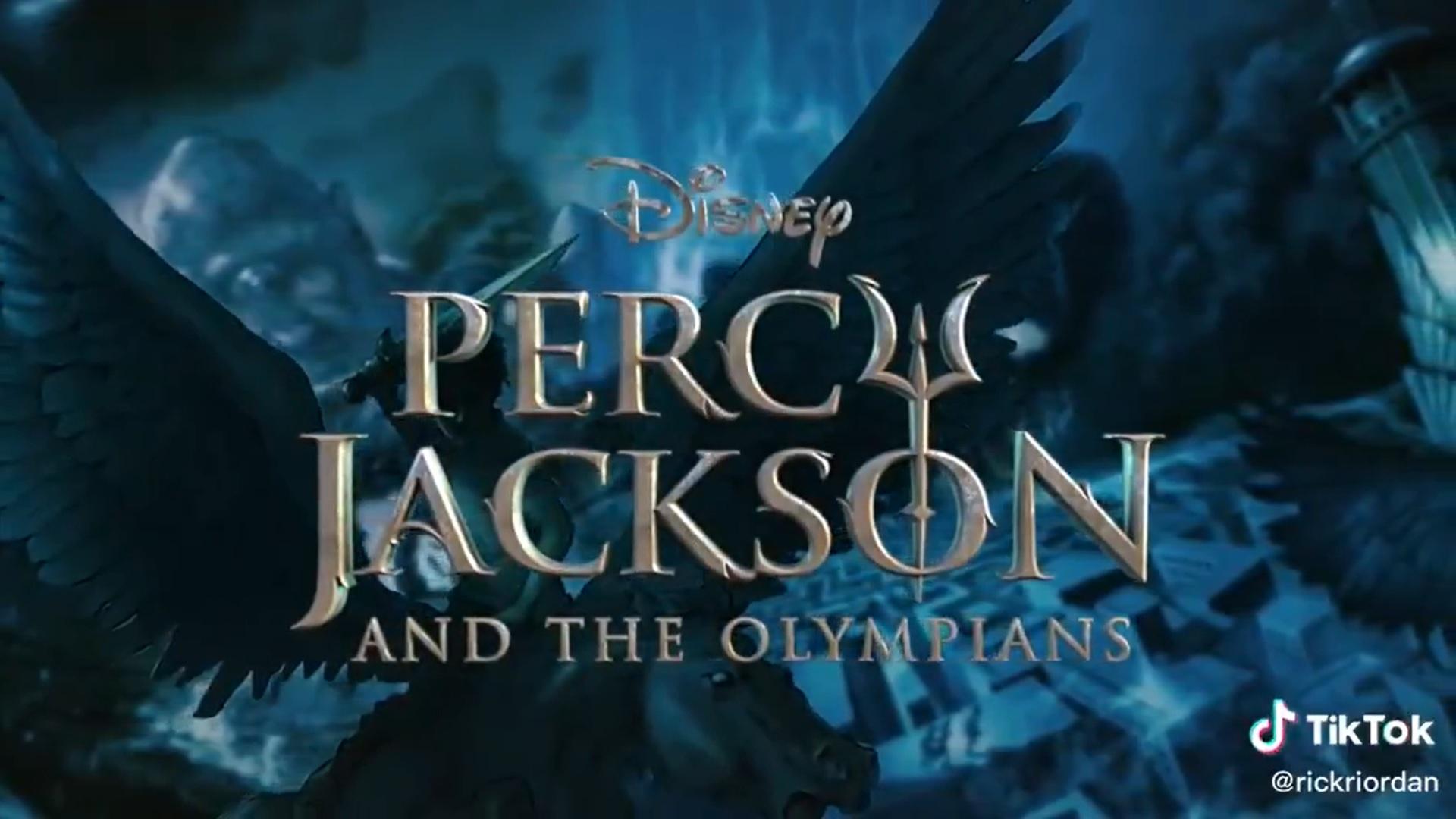 'Percy Jackson' author Rick Riordan reveals logo for live action ...