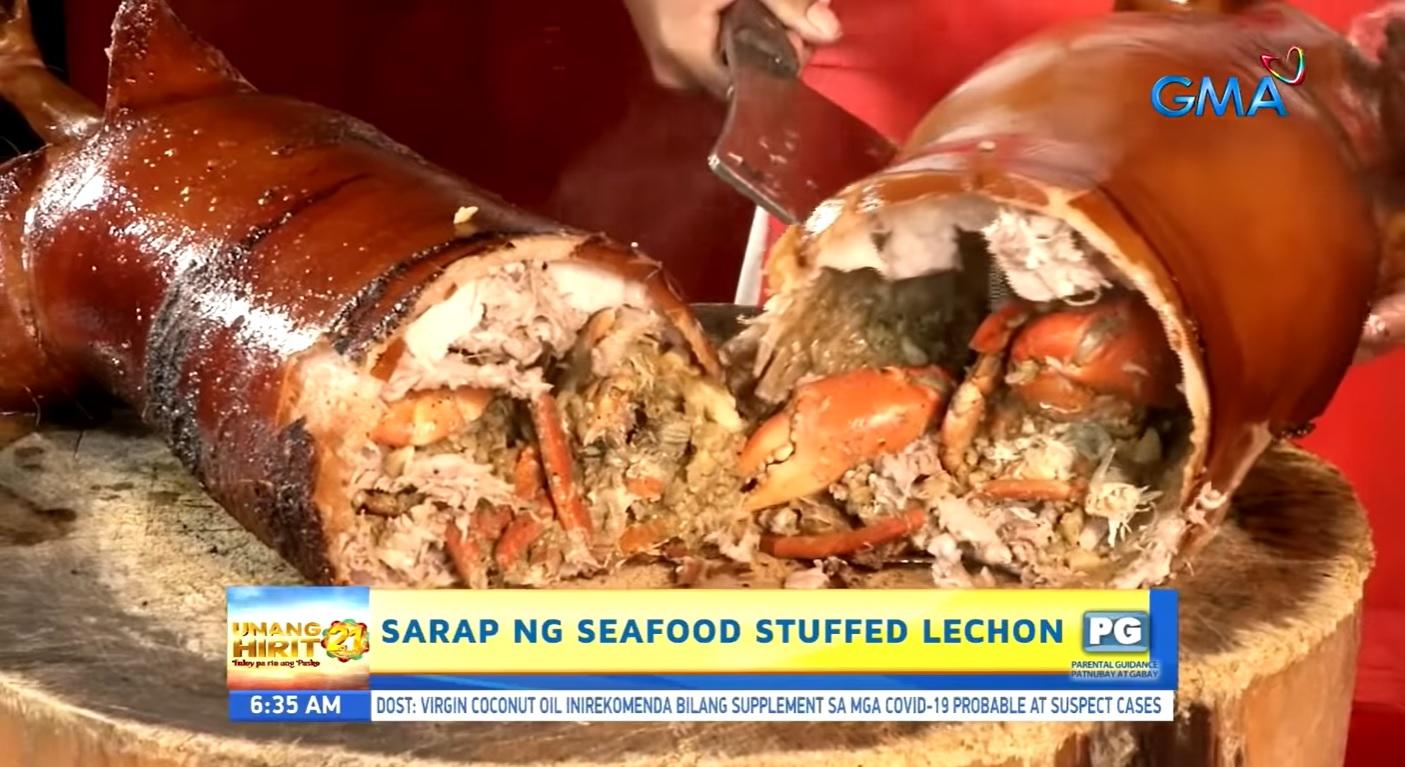 This store in QC sells seafoodstuffed lechon GMA News Online