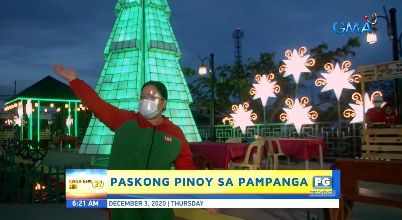 Pampanga lights up 20-foot LED Christmas tree | GMA News Online