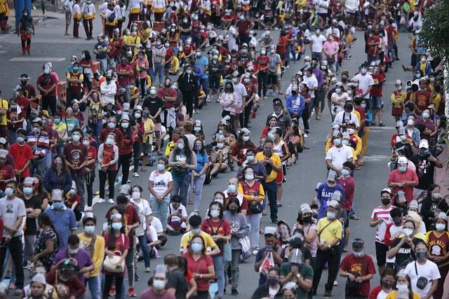 Black Nazarene feast peaceful but social distancing violated in some areas, says NCRPO