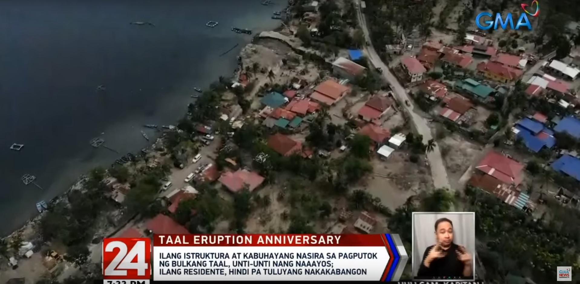 Batangas residents still dealing with effects of Taal eruption