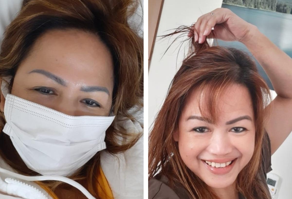 60-year-old Abu Dhabi OFW lola dances on TikTok while under COVID-19 treatment