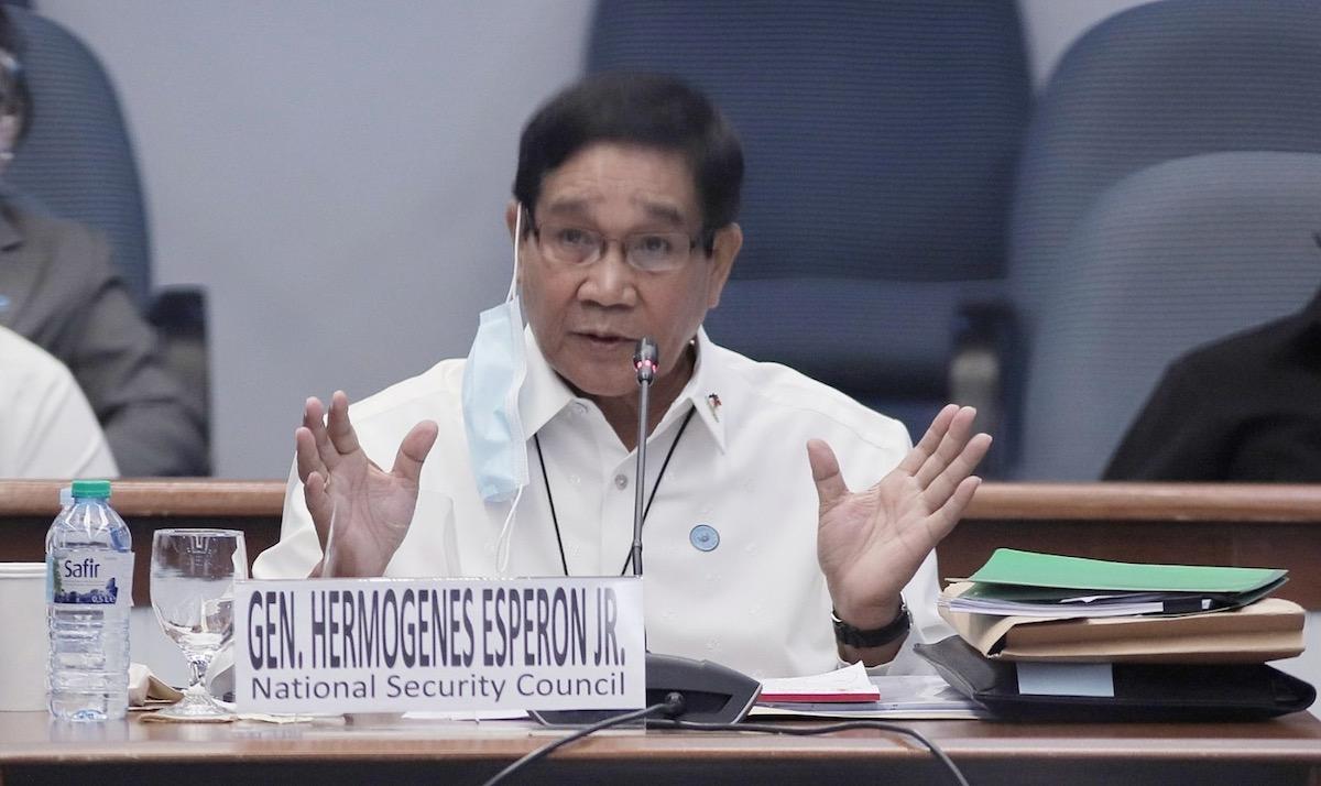 Facebook warns Esperon vs. post on alleged CPP infiltration in Congress; NTF-ELCAC balks