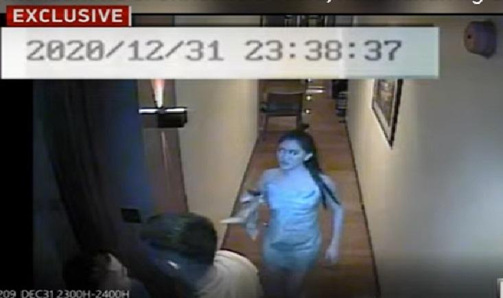 CCTV footage captured Christine Dacera’s last hours at hotel.
