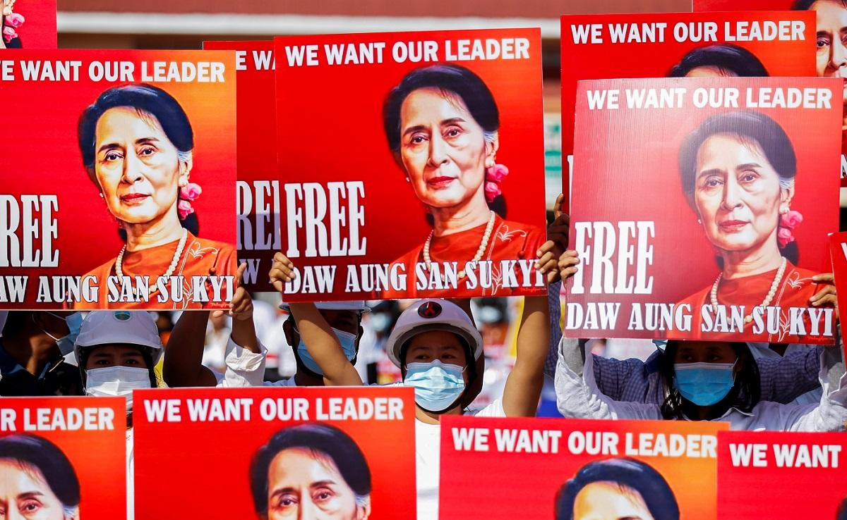 Suu Kyi Myanmar akan mendengar putusan pertama dalam persidangan junta GMA News Online