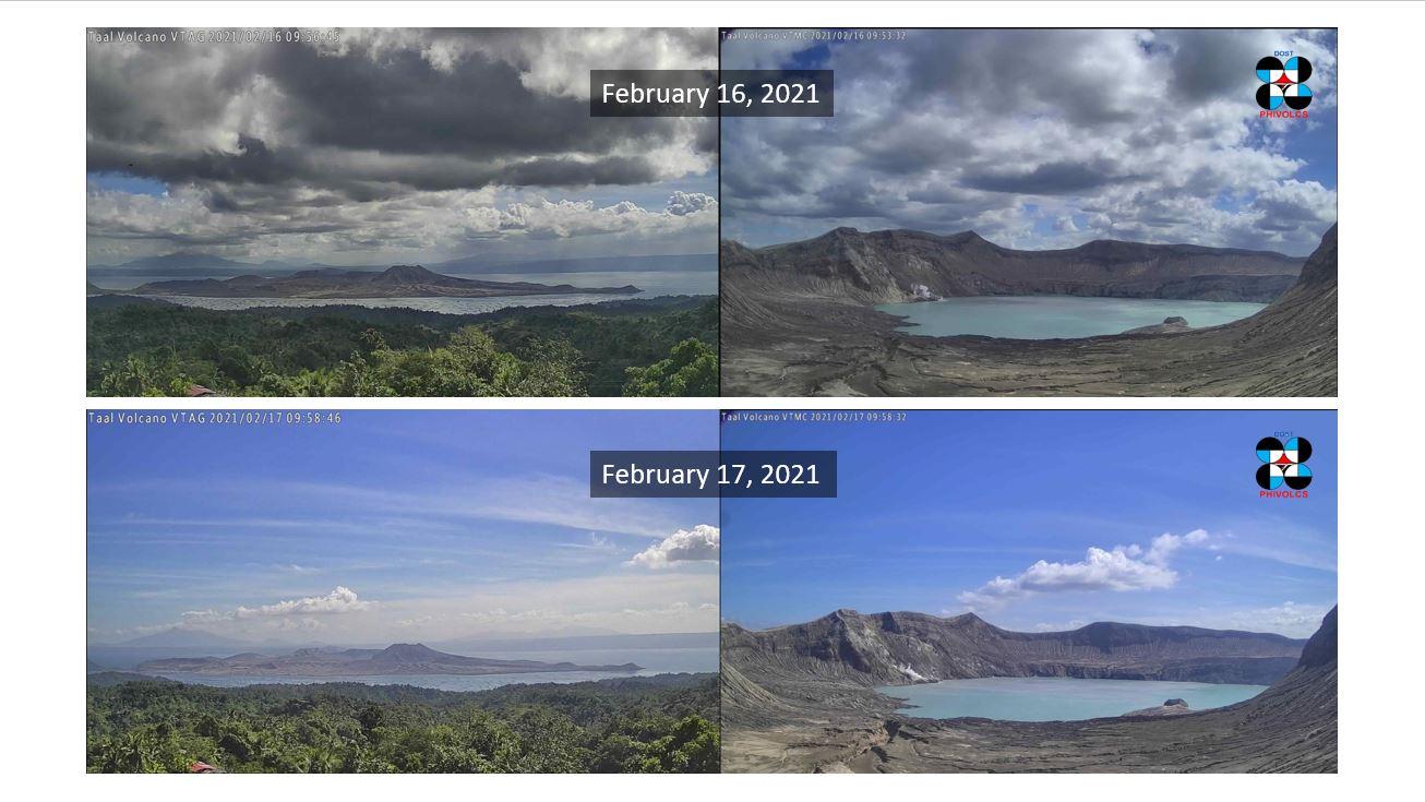 'Relative calm' on Taal Volcano in past 24 hrs but tremors ...