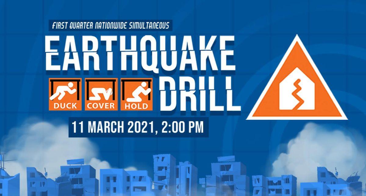 National Simultaneous Earthquake Drill to be held online on March 11