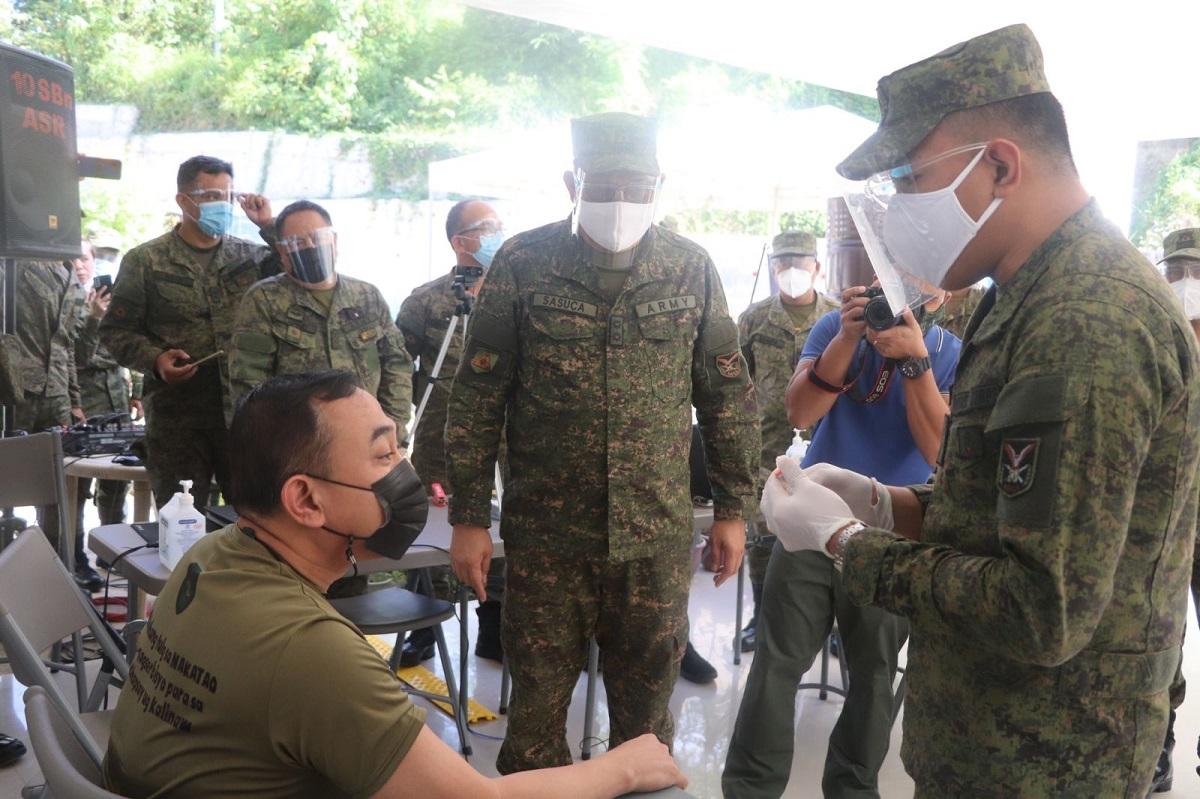 Almost 15,000 military frontline personnel vaccinated vs. COVID-19 —AFP ...