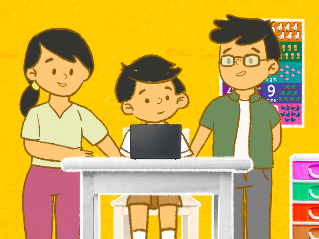 families are still challenged in adapting to online classes